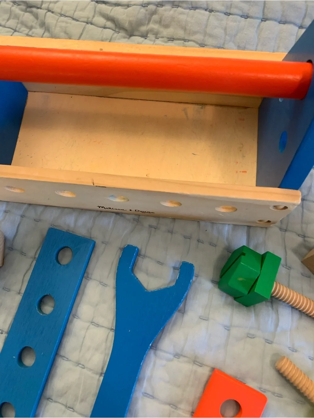 Melissa & Doug Wooden Take-Along Tool Kit